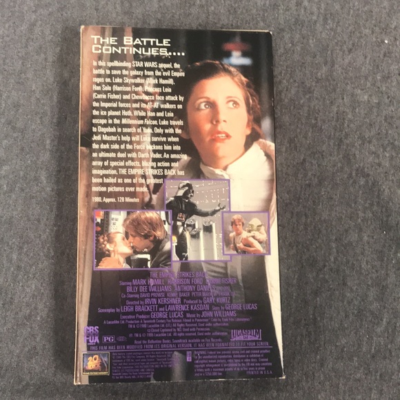 Star Wars Trilogy 1995 Box Set VHS - Picture 10 of 11